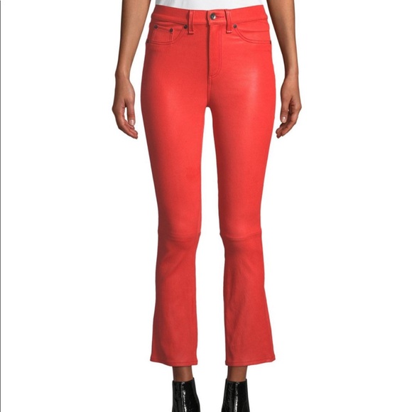 rag & bone Pants - Rag & Bone leather pants